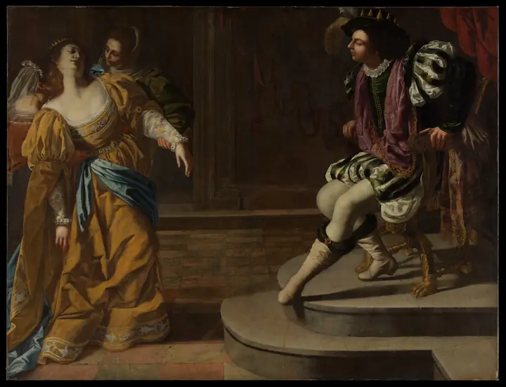 Esther before Ahasuerus, Artemisia Gentileschi