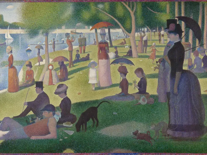 A Sunday on La Grande Jatte — 1884, Georges Seurat