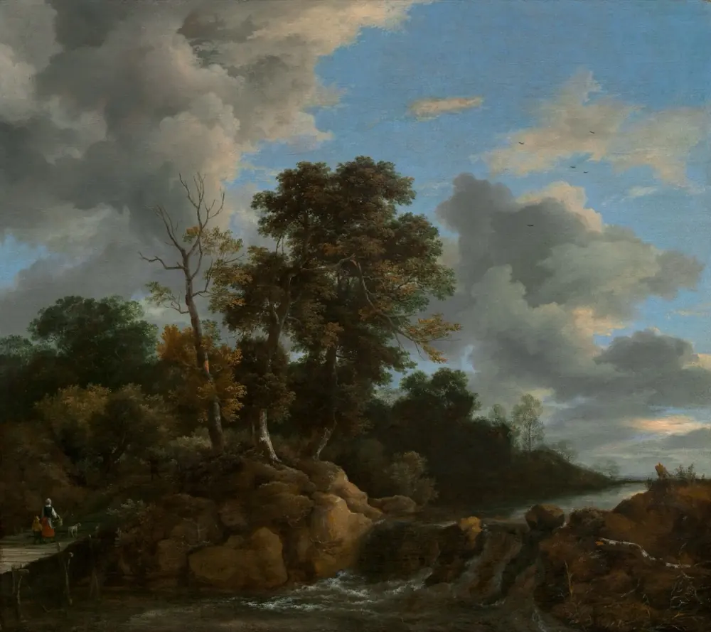 Jacob van Ruisdael, Landscape, c. 1670